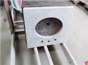 White Marble Bath Tops,China White Jade Marble Vanitytop,Pure White Countertops&Vanitytop,Bathroom Countertops&Vanity Tops,Custom Vanity Tops,White Marble Sink Tops&Bathtops