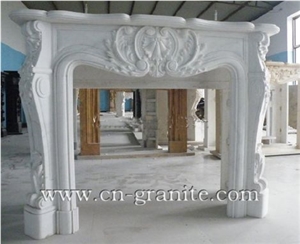 White Marble Fireplace,White Stone Fireplace,China White Fireplace,Fireplace Design Ideas,Fireplace Decorating&Remodelings,Fireplace Insert，Fireplace Cover,Fireplace Accessories,