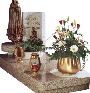 Yellow Granite Tombstone&Monuments, Yellow Granit Stone Tombstone&Monument Design,Russian Style Monuments&Tombstones,Polished Stone Monuments&Tombstone,European Style Monuments&Tombstones