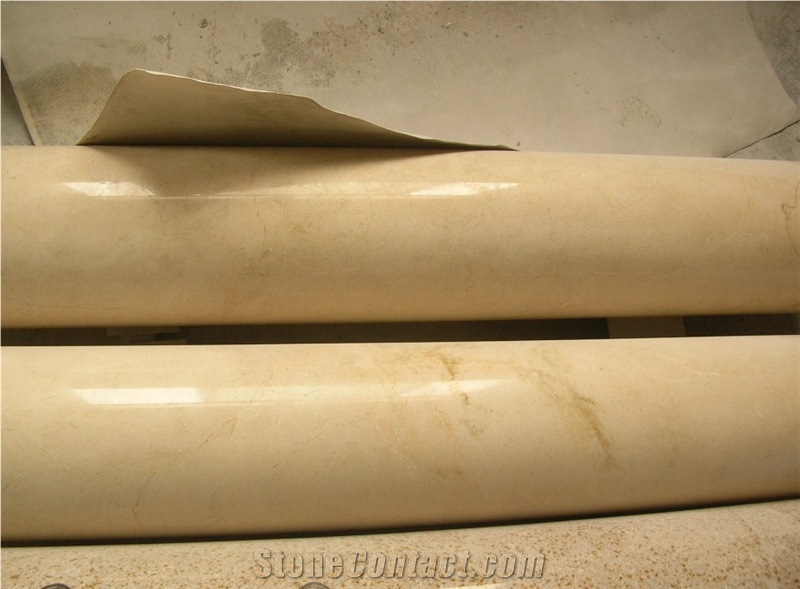 Yellow&Grey Marble Columns,Roman Columns,Polished Stone Columns,Sculptured Columns,Indoor&Outdoor Stone Columns,Ionic Columns,Chinese Cheaper Price Columns,Good Quality Columns,