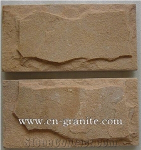 Yellow Mushroom Wall Cladding,Yellow Marble Mushroom Stone Wall Tiles,Mushroom Cladding&Panels,Cheaper Price&Good Quality