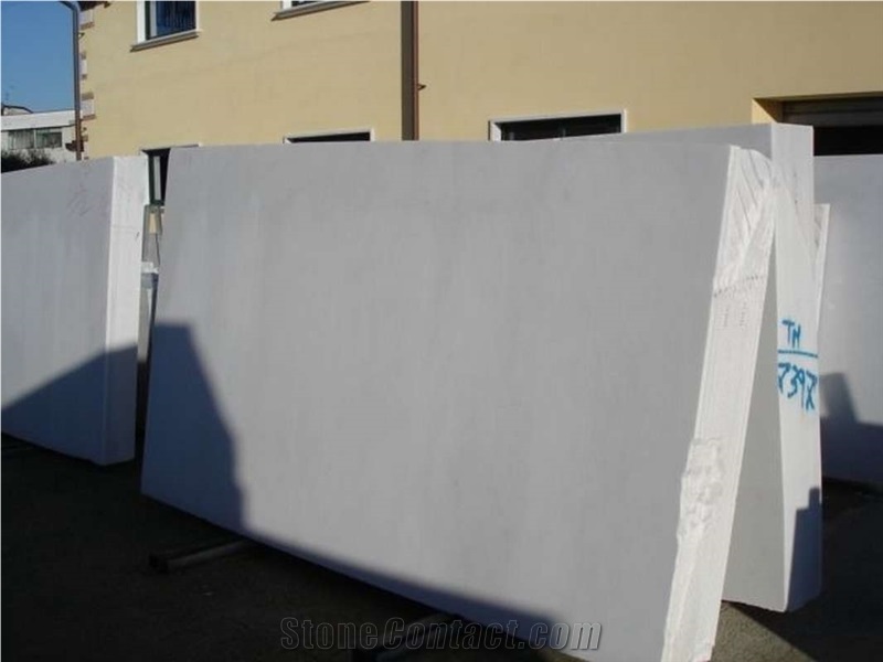 Bianco P Marble Slabs, White Polished Marble Floor Tiles, Flooring Tiles Italy