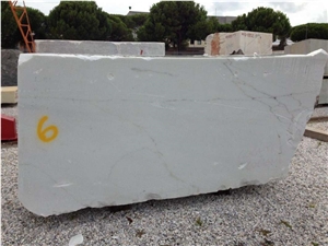 Calacatta Gold Marble Blocks, White Marble Blocks
