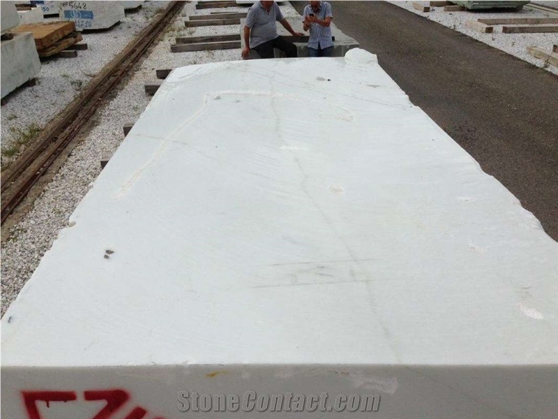 Calacatta Gold Marble Blocks, White Marble Blocks