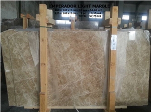 Emperador Light Marble Tiles & Slabs, Brown Polished Marble Floor Tiles, Wall Tiles