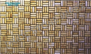 Mosaic Tile, Beige Limestone Mosaic, Wall Mosaic, Mosaic Pattern