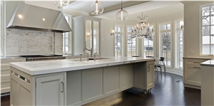 Calacatta White Manmade Artificial Marble High Gloss and Hardness 2/3cm Thick Slabs