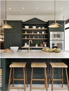Colorful Quartz Kitchen Countertop Easy-To-Clean and Resistant to Stains,Heat and Scratches