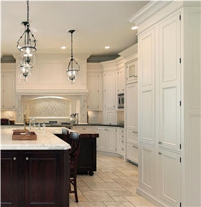 Marble Imitation Aritificial Corian Stone Surfaces with Various Edge Profile Kitchen Countertop
