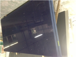 Crystal Blue Quartz Stone Slabs, Enginered Stone, High Quality Manmade Stone, Solid Surfaces Polished Quartz Stone Slabs