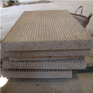 G682 Yellow Granite Cube Stone & Paver, Golden Dune, Sunset Gold Granite Floor Covering, Landsacping Stone