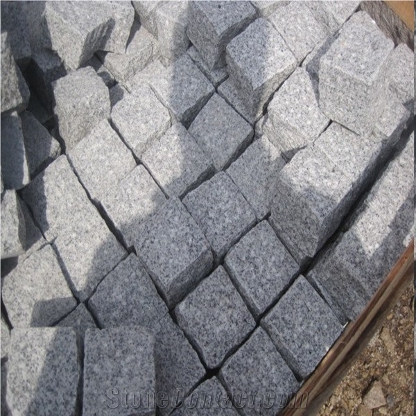 New G603 Granite Cube Stone & Paver, Padang Cristallo Landscaping Stone, Grey Granite Paver, Paving