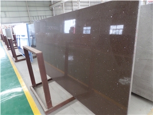 Xy1815 Crystal Dark Brown Quartz Stone Slabs, Polished Quartz Stone, Engineered Quartz Slabs from China Xy1815 Crystal Dark Brown Quartz Stone Slabs, Polished Quartz Stone, Engineered Quartz Slabs from China