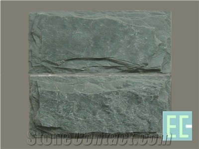 Green Slate Mushroom Stone