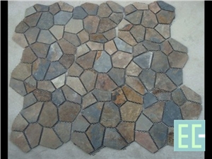 Hebei Rust Slate Flagstone
