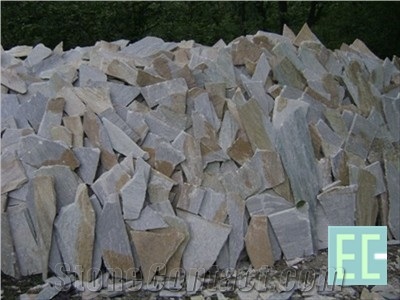 Random Stone, Yellow Slate Flagstone