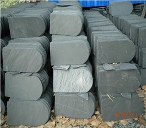 Roofing Slate, China Green Slate Roof Tiles