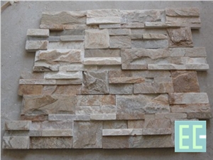 Yellow Slate Cultured Stone,Ledge