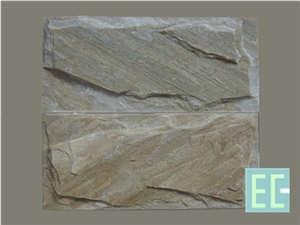 Yellow Slate Mushroom Stone