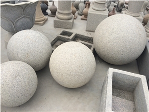 G603 Bush-Hammered Parking Stone Ball,Car Parking Stone