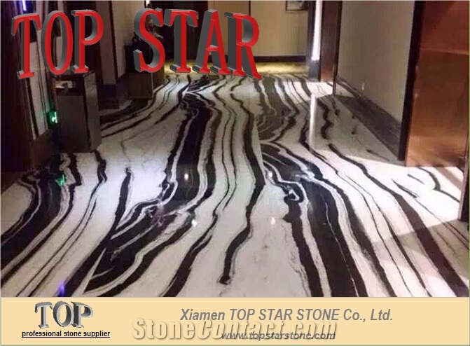 China Panda White Marble slabs & Tiles, Bianco Jade Marble Stone Panda White Stone