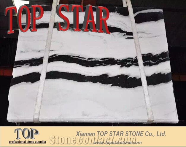 China Panda White Marble slabs & Tiles, Bianco Jade Marble Stone Panda White Stone