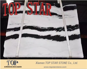 China Panda White Marble slabs & Tiles, Bianco Jade Marble Stone Panda White Stone