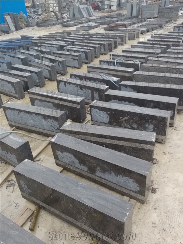 Big Blue Limestone Steps,Riser,Stair Treats,Deck,Staircase