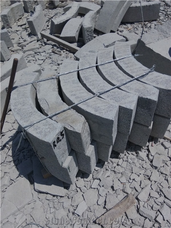 G341 Granite Radius Curbstone,Kerbstone,Kerb,Road Stone,Curbs