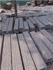 G354 Red Granite Kerbstone for Finland Market,Curbstone,Curbs,Road Side
