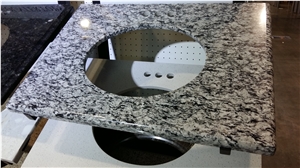 China White Oyster Granite Bath Countertops, China Grey Vanity Tops, Solid Surface Tops, Bar Tops, Vanity Top with Undermount Sinks, Custom Countertop, Eased Edge Vanity, Ogee Edges Island Tops China White Oyster Granite Bath Countertops, China Grey Vanity Tops, Solid Surface Tops, Bar Tops, Vanity Top with Undermount Sinks, Custom Countertop, Eased Edge Vanity, Ogee Edges Island Tops