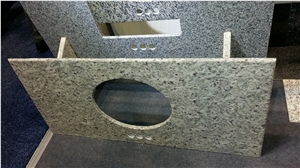 Moon White Granite Countertop,India Moonlight Granite Bathtops,Emerald White Tops,Kashmir Pearl Pre-Fabricated Tops,Morning Mist Work Worktops,Bar Tops,Custom Countertops,Granite Vanity Top