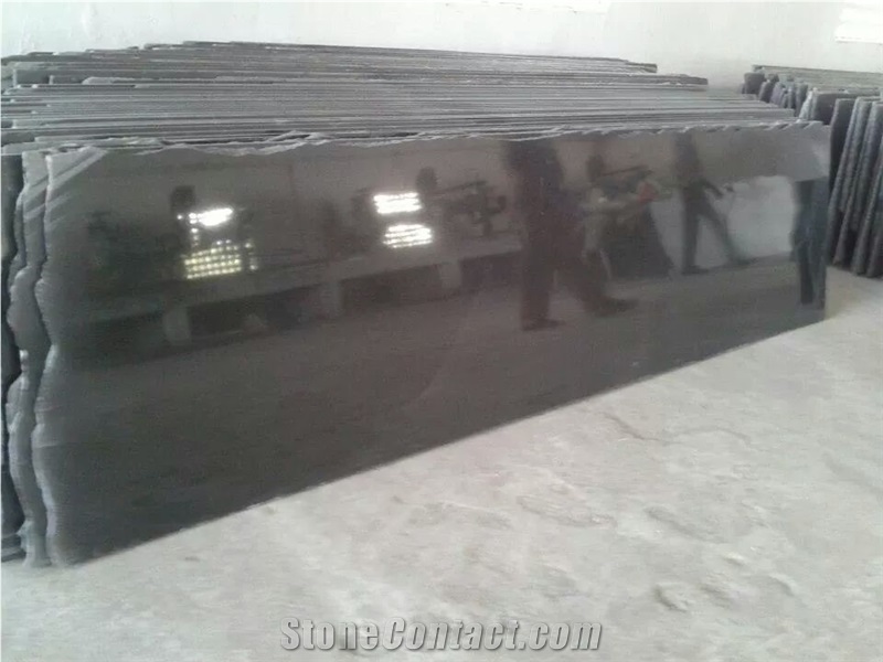 Absolute Black Granite Tiles & Slabs, Black Polished Granite Floor Tiles, Wall Tiles