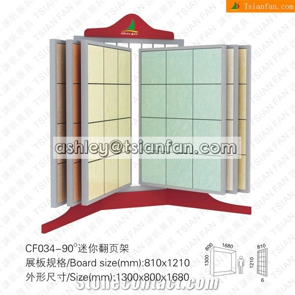 Promotion Display Racks Stand For Tiles-Marble-Granite Cf034