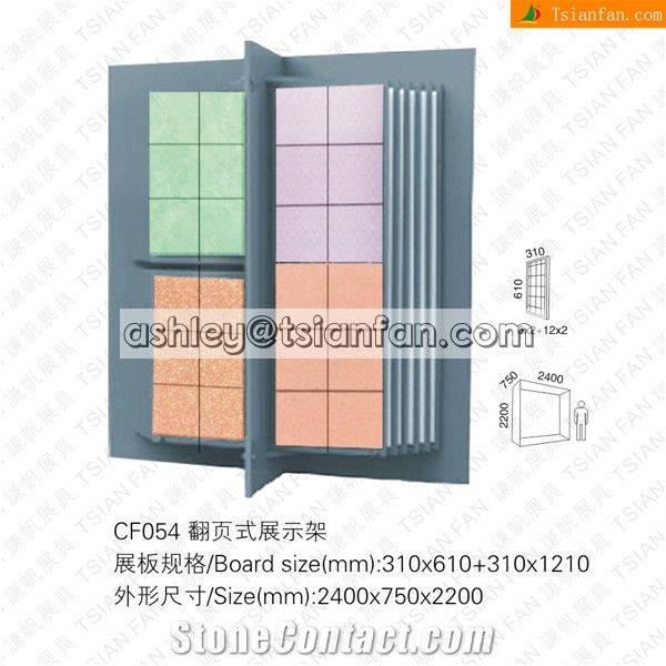Panels Tiles-Granite-Marble Samples Display Rack Stand Cf054