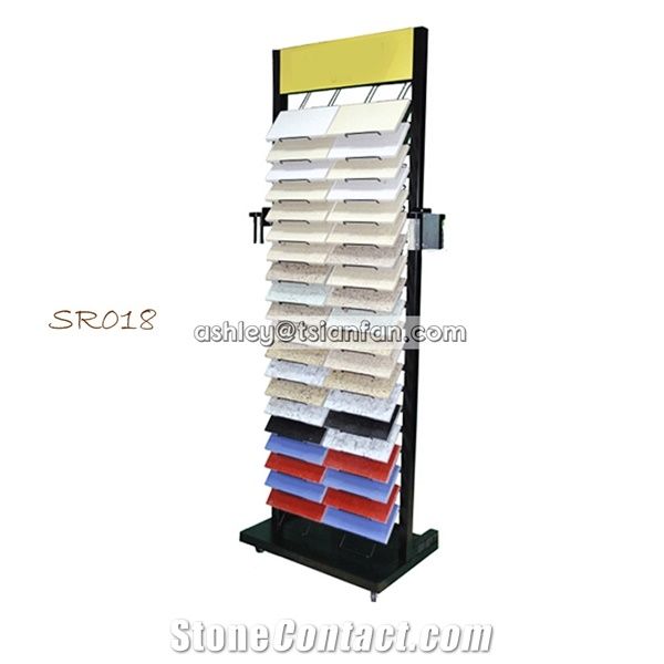 Display Rack Stand Wih Pockets For Business Cards Sr018