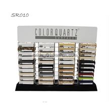 Desktop Easy Carry Stone Samples Tower Display Rack Stand