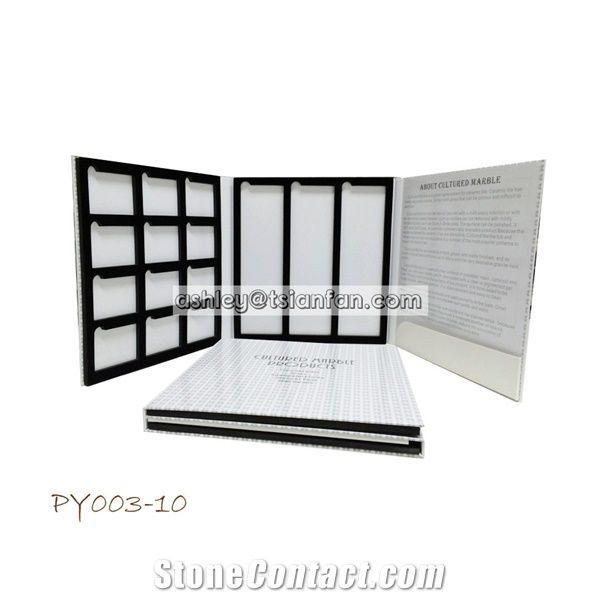 Quartz-Marble-Granite-Stone Samples Book/Folder Py003-10