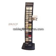 Granite-Timber-Stone Samples Tower Display Rack Stand Sr017