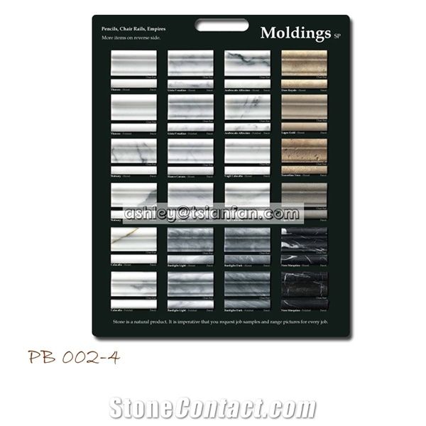 Handheld Mdf Display Boards For Stone Samples Pb002-4