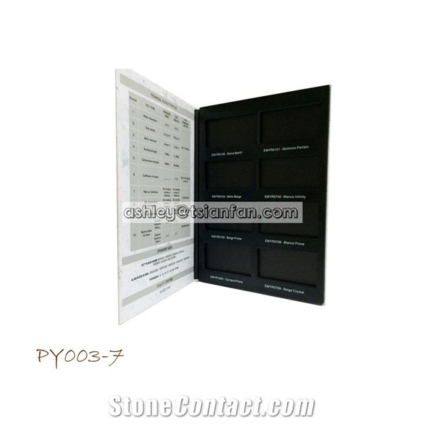 Stone Samples Slab Display Book/Sample Folder