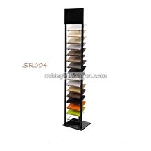 Single Coloumn Stone Samples Tower Display Rack