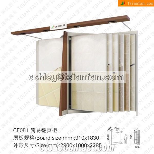 Type Display Rack Stand For Tiles-Marble-Granite Cf051