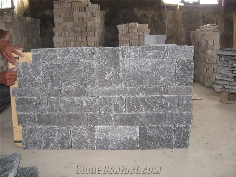 China Blue Limestone Tiles for Pavers,Coping, Steps