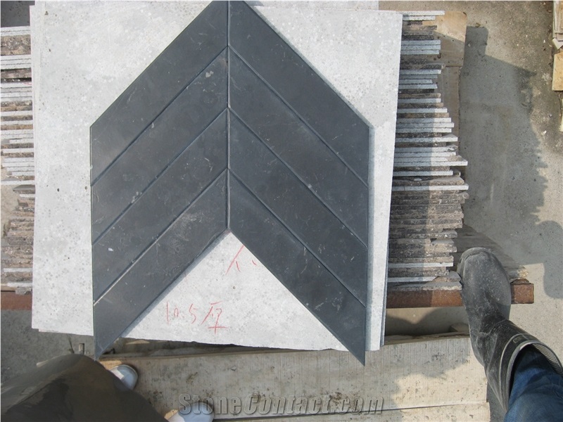 China Blue Limestone Tiles for Pavers,Coping, Steps