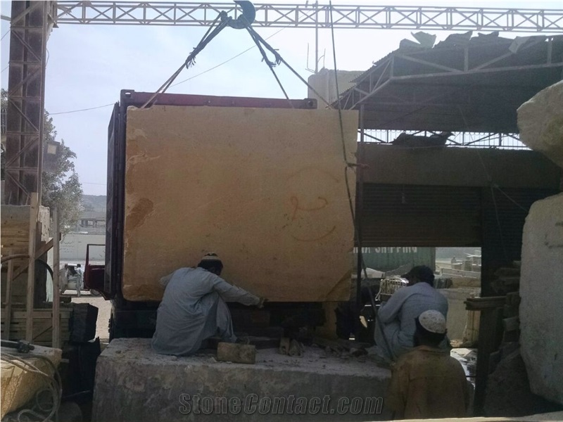 Pakistan Yellow Sandstone Block