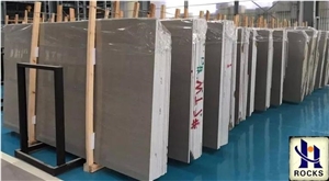 Cinderella Grey Marble Big Gangsaw Slabs, Shay Grey Marble Slabs & Tiles