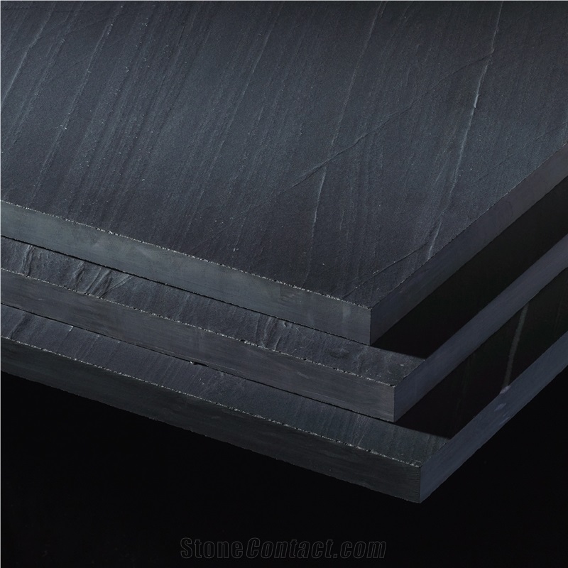 Black Slate Tiles & Slabs, Floor Tiles and Wall Tiles