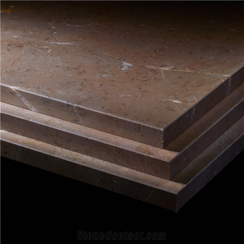 Meteor Limestone Polished Tiles & Slabs, Brown Limestone Floor Tiles & Wall Tiles
