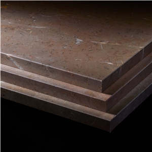 Meteor Limestone Polished Tiles & Slabs, Brown Limestone Floor Tiles & Wall Tiles